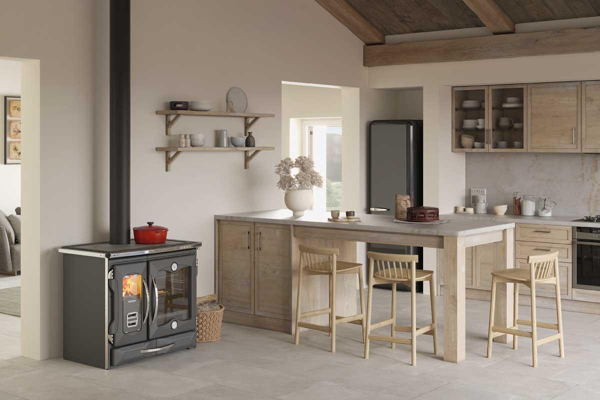 Holzherd Suprema 4.0 von La Nordica